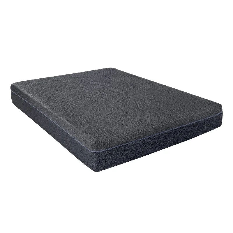 11inch Eastern King Mattress Green Tea Gel-Infused Memory Foam Mattress, Gray, Mattress in a Box