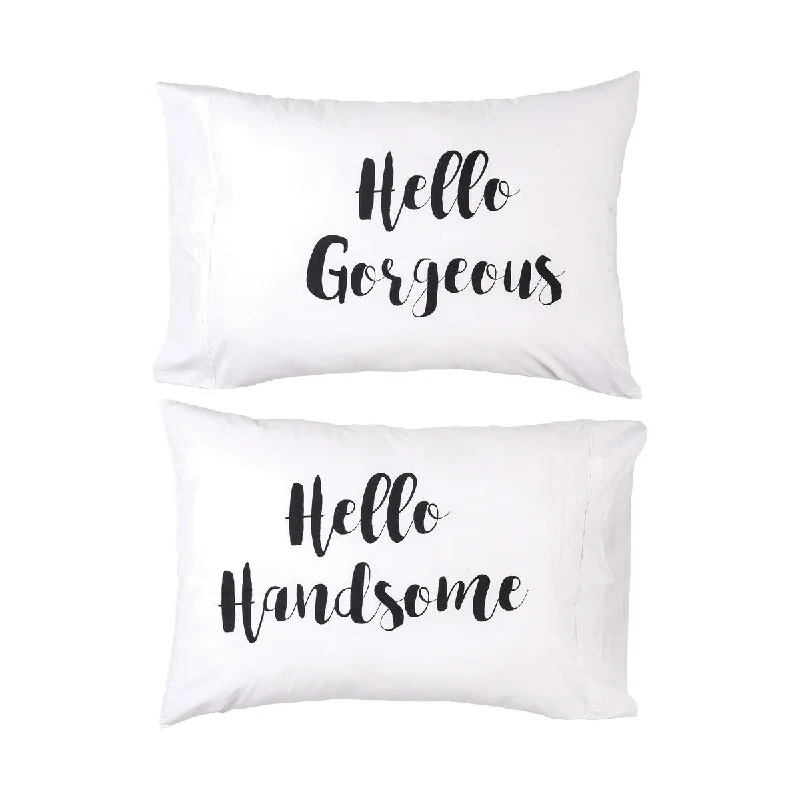 20" x 30" Hello Gorgeous/Handsome Pillowcase