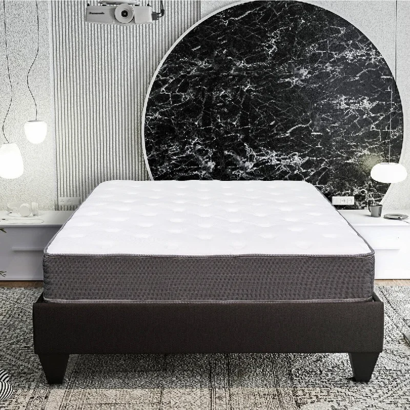 8 in. Pocket Spring Hybrid Mattress in a Box, Gel Memory Foam Mattress