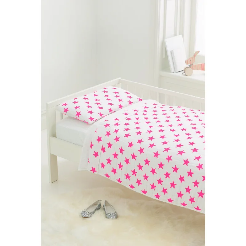 aden + anais Fluro Pink Classic Toddler Bedding Set