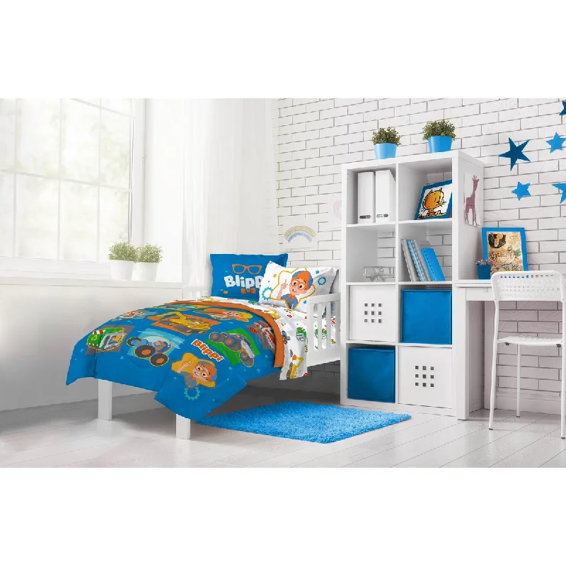 Blippi How Does This Work Bed Set with Sham