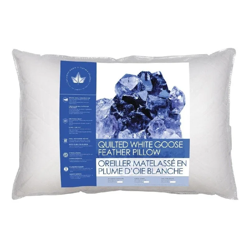 Canadian Down & Feather Company Quilted Goose Feather Pillow