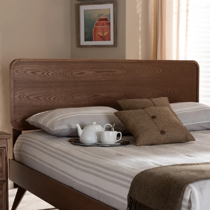 Carson Carrington Ulvo Wood Mid-century Headboard