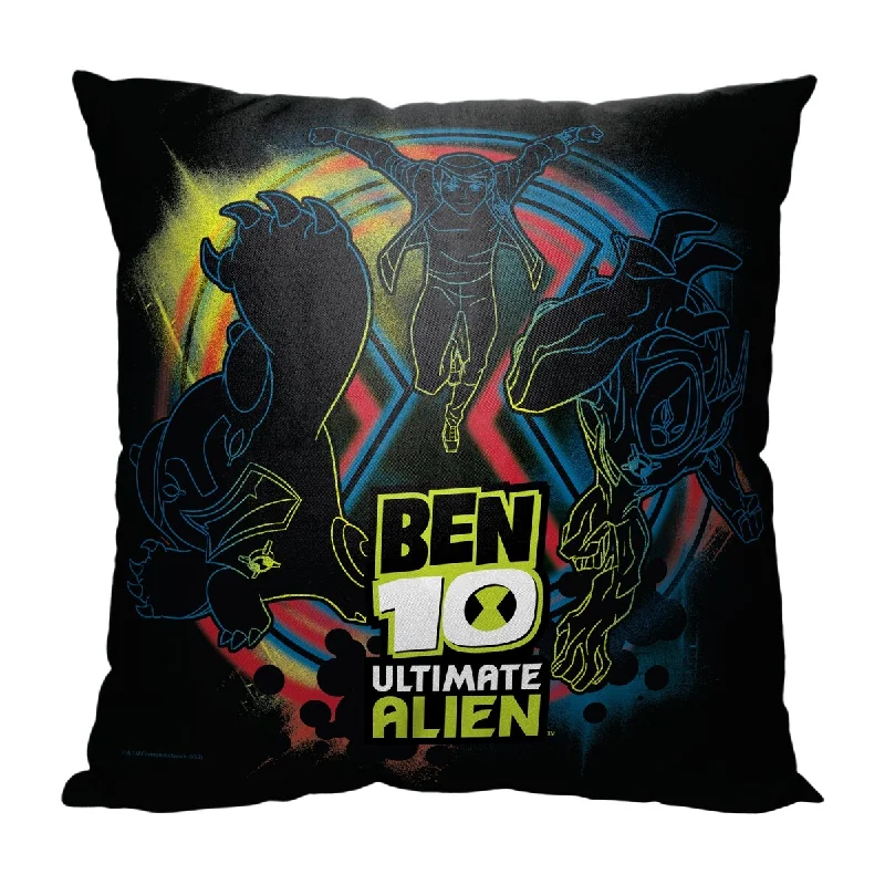 Cartoon Network Ben 10 Graffiti Ben 18 Inch Throw Pillow