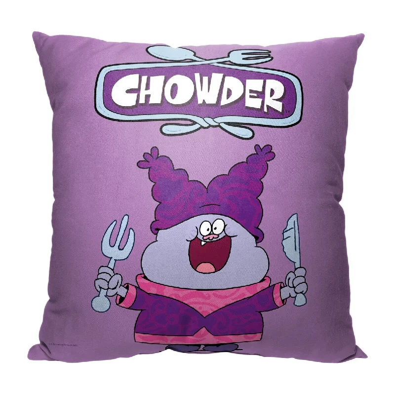 Cartoon Network Chowder Chowder 18 Inch Throw Pillow