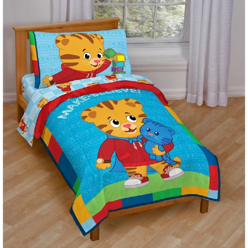 Daniel Tiger Toddler 4-piece Bed in a Bag Set