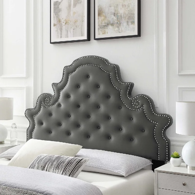 Diana Tufted Performance Velvet Full/Queen Headboard