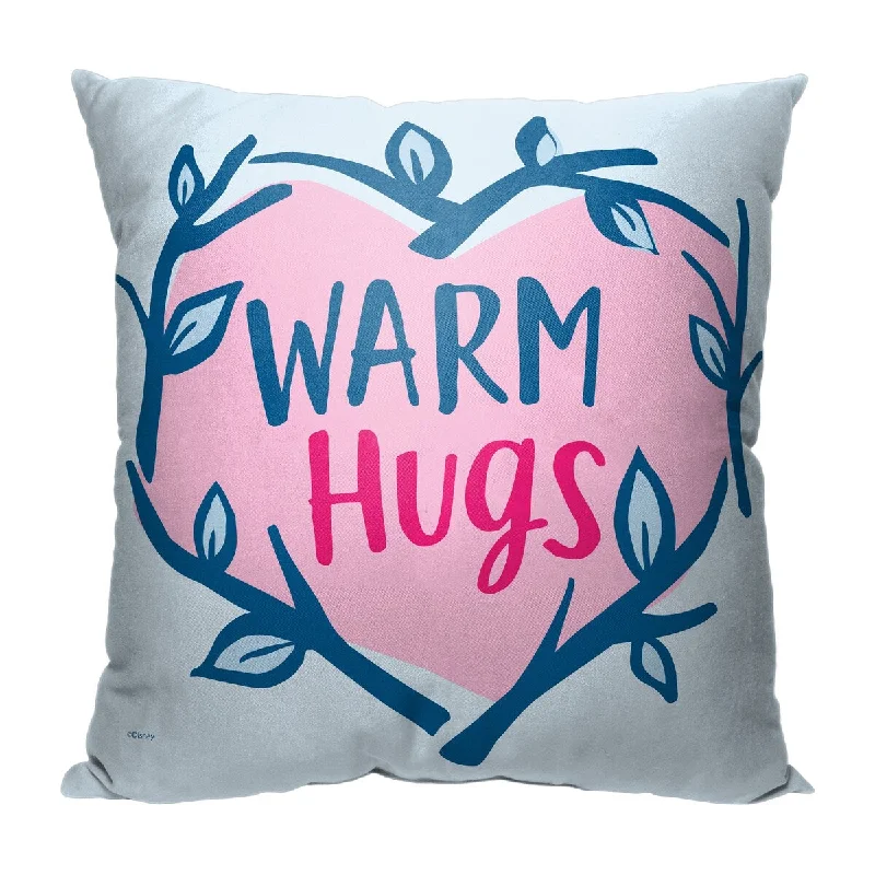 Disney Frozen Warm Hugs 18 Inch Throw Pillow