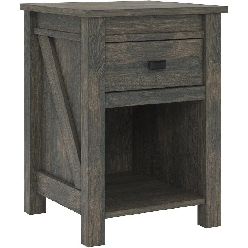 Farmington, Nightstand 17"D x 17.8"W x 24.4"H