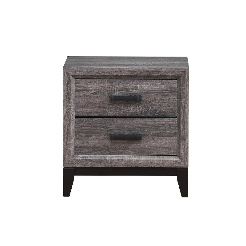 Global Furniture USA Kate Grey Nightstand