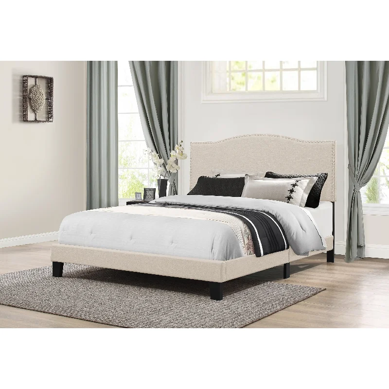 Hillsdale Furniture Kiley Upholstered Bed, Linen