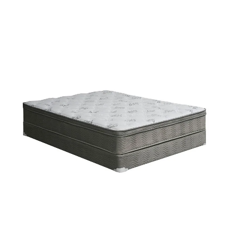 Hima 11 Inch Euro Top Queen Mattress, Dense Foam, Bonnell Coil Innerspring