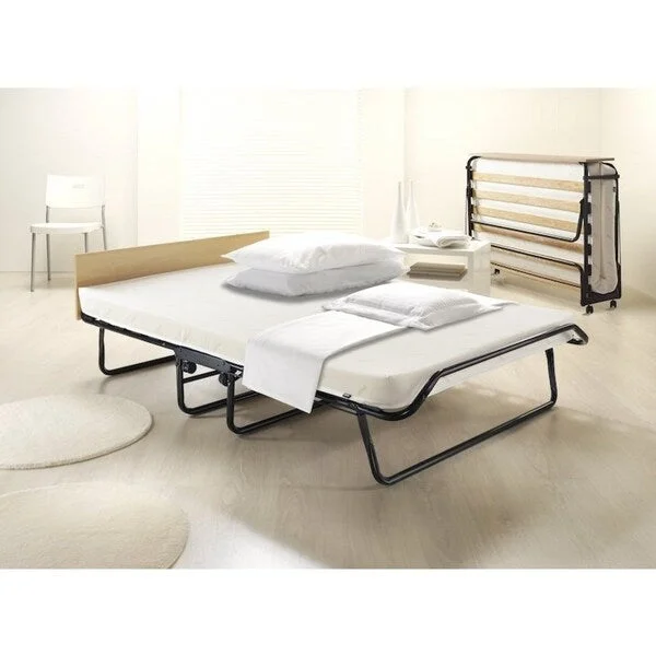 Jay-Be Contour Oversized Folding Bed with Airflow Mattress and Headboard