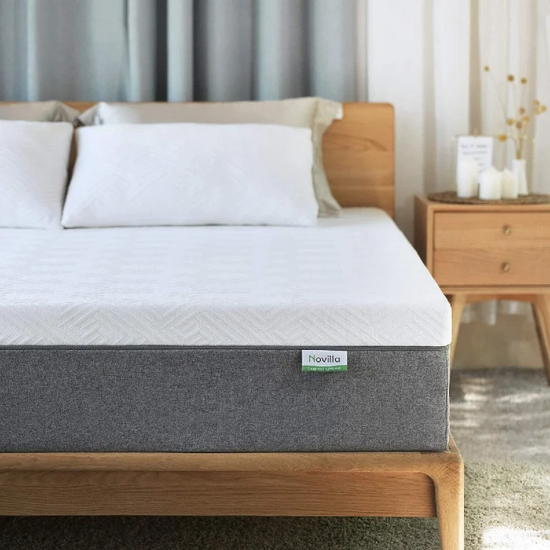 King Mattress, 10 Inch Gel Memory Foam King Size Mattress for Cool Sleep & Pressure Relief, Medium Plush Bed Mattress