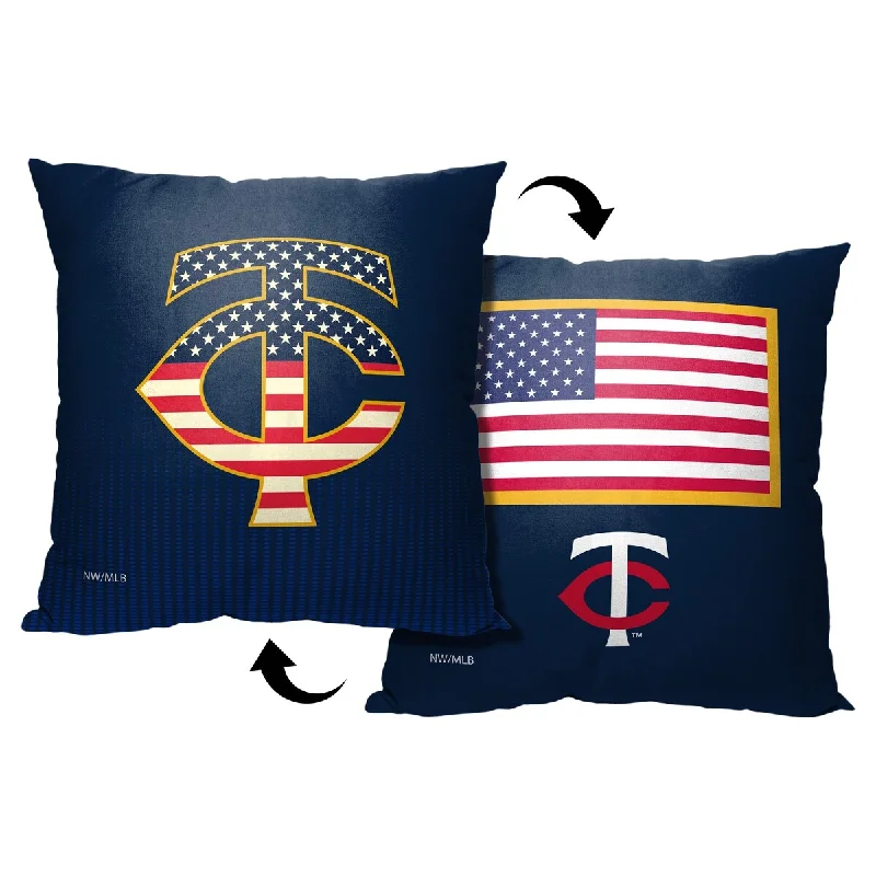 MLB Minnesota Twins Celebrate Series 18 Inch Throw Pillow