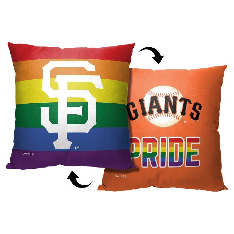 MLB San Francisco Giants Pride Series 18 Inch Throw Pillow