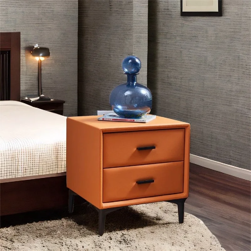 Nightstand with 2 Drawers