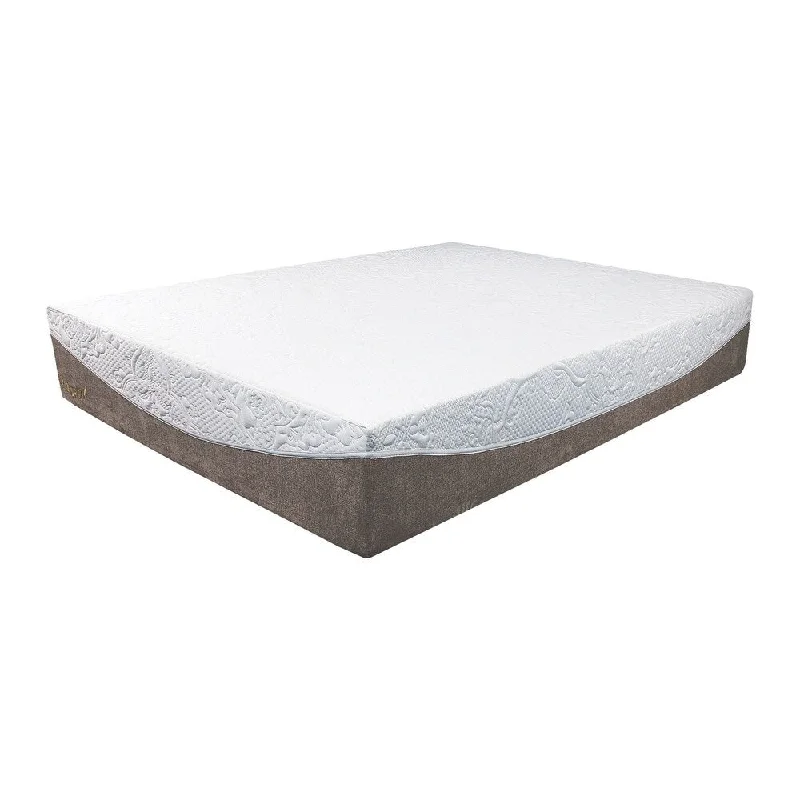 Oasis Queen Non Flip 10 Inches Memory Foam/ Gel Infused Mattress