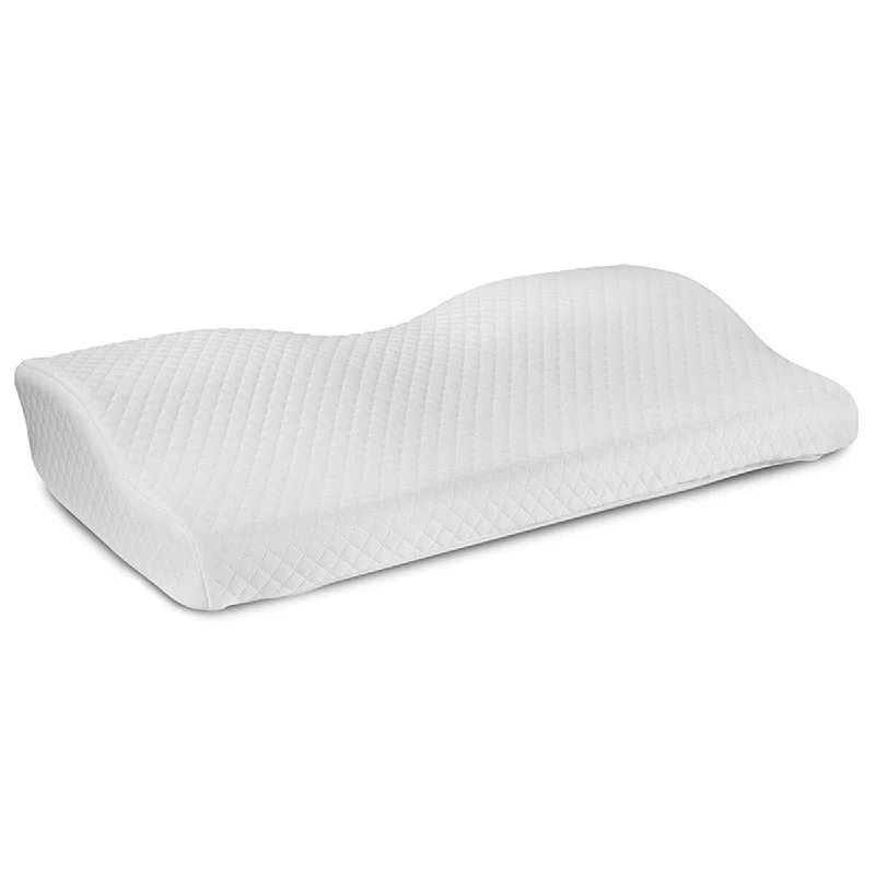 Offex Contour Memory Foam Gel Cervical Neck Pillow and Side Sleepers