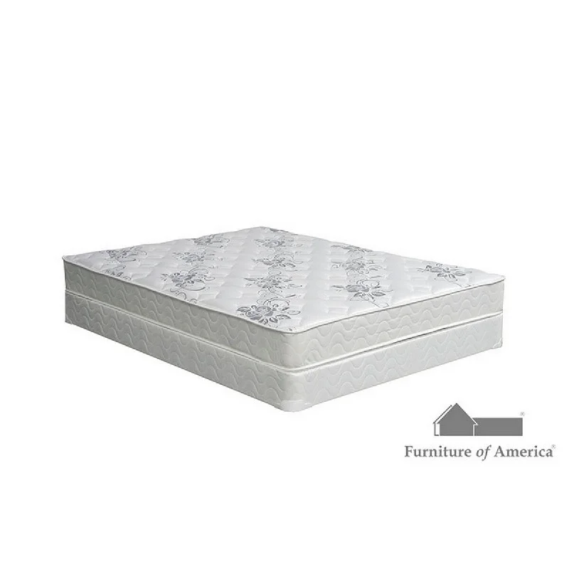 Oki 8 Inch Tight Top Queen Size Mattress, Dense Foam, 5 Layer Quilted