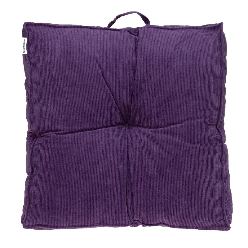 Parkland Collection Alena Transitional Purple Floor Pillow