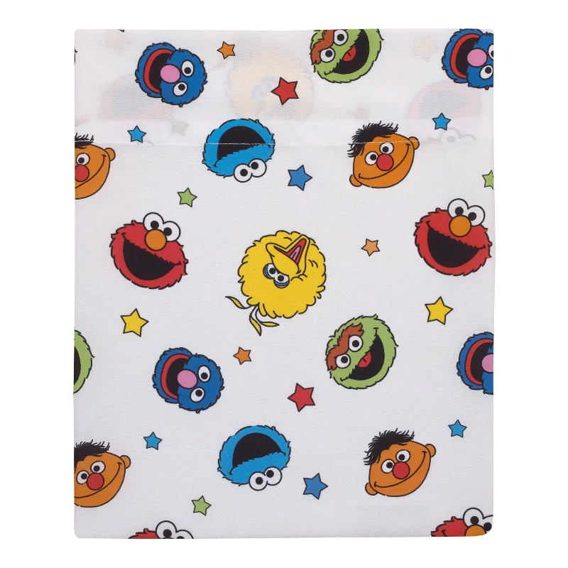 Sesame Street Come and Play Elmo and friends 4 Piece Toddler Bed Set