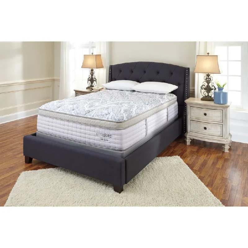 Sierra Sleep by Ashley 11-inch Mount Dana Pillow-top Twin-size Mattress Set