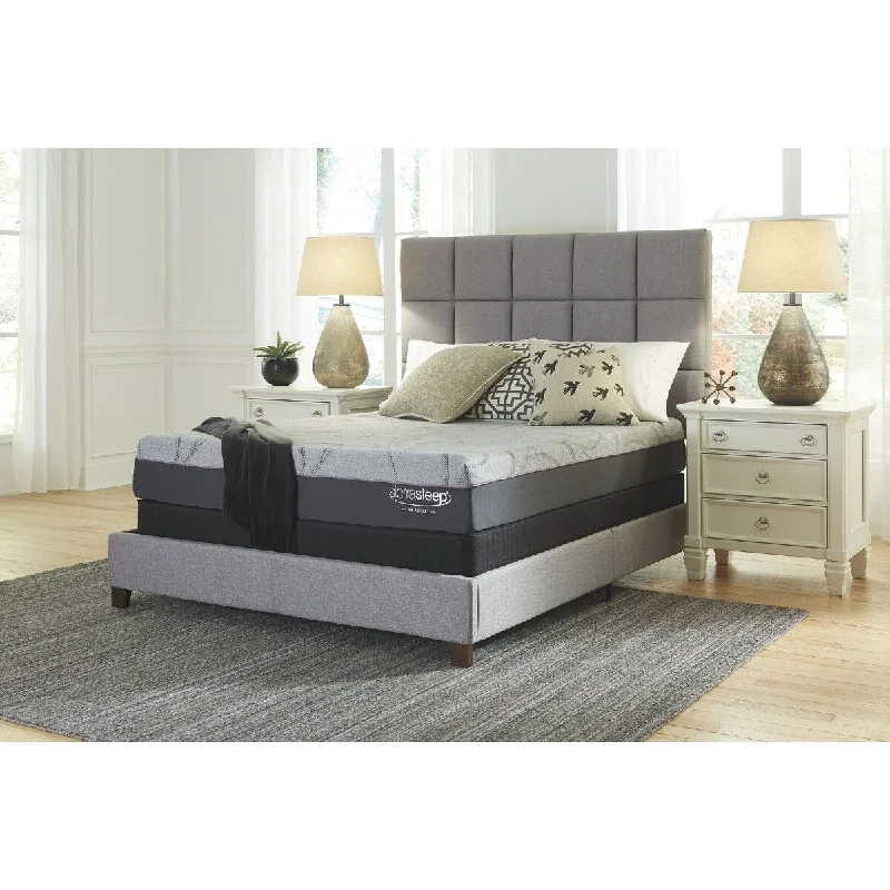 Signature Design by Ashley Palisades 10 Inch Foam Mattress with Head-Foot Model-Better Adjustable Bed Frame