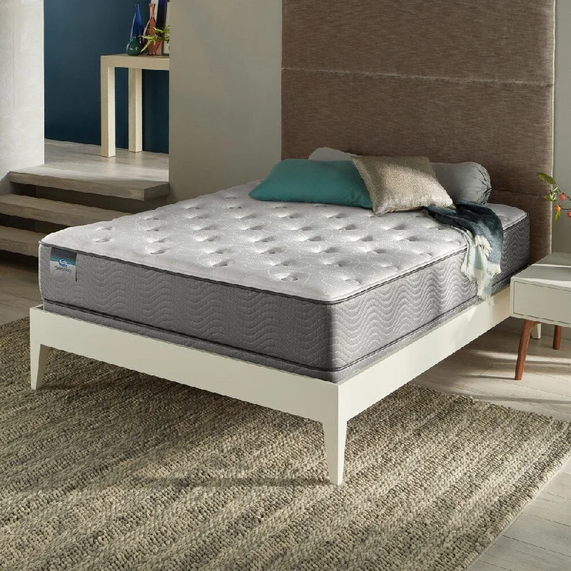 Simmons Beautysleep Cedar Creek Cove Plush 11.5-inch Full-size Mattress Set - N/A