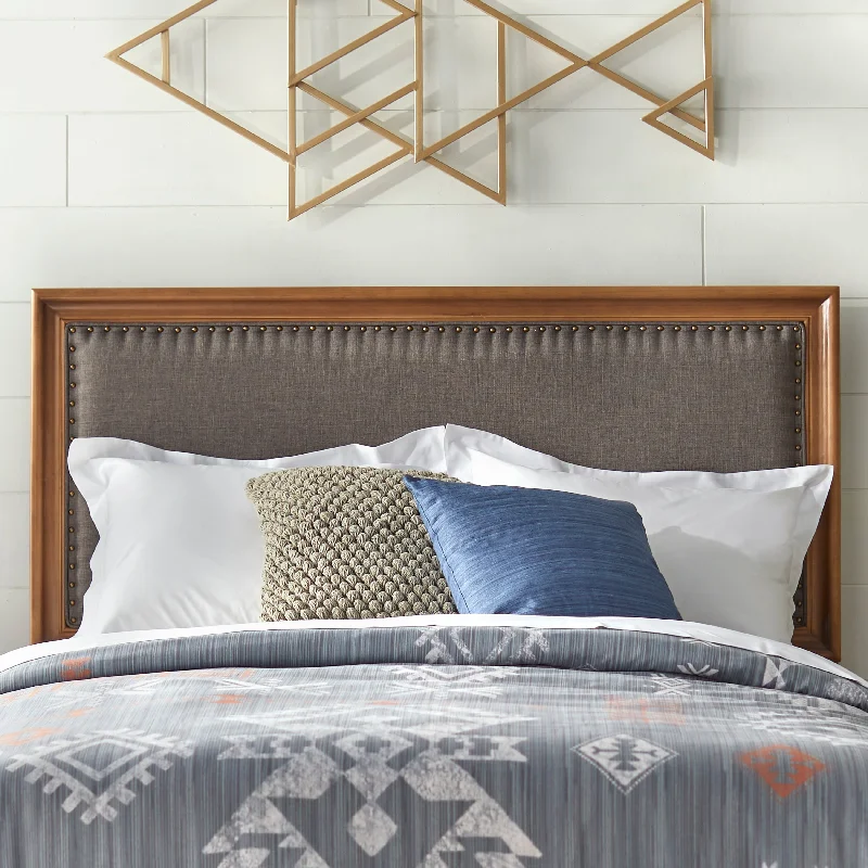 Simple Living Shaye Upholstered Queen Headboard