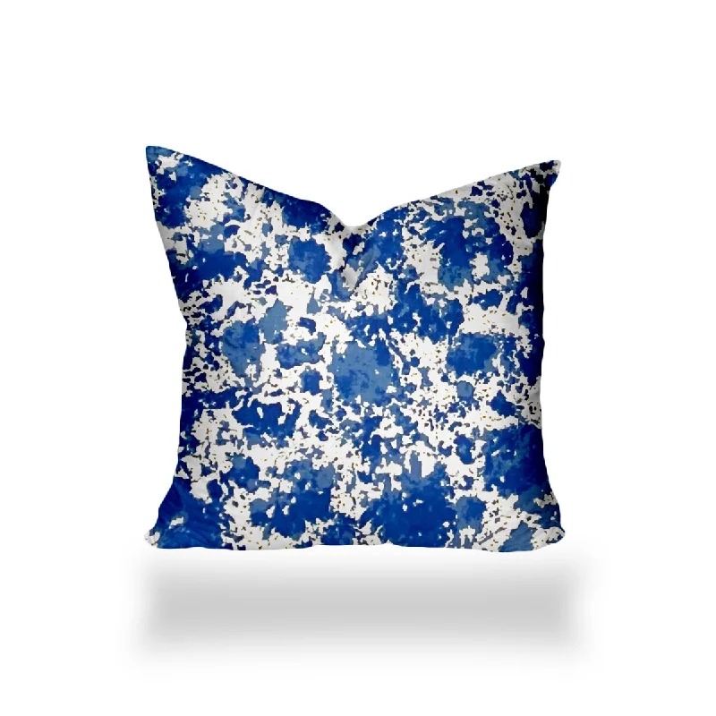 Soft sewing closed pillow - Blue