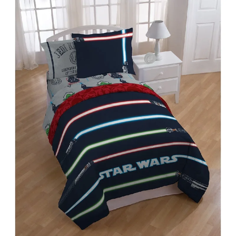 Star Wars Classic Lightsaber 4 Piece Full Bed In A Bag