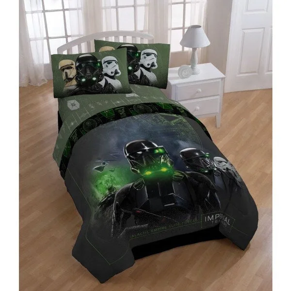 Star Wars Rogue 1 Imperial Trooper Twin 5-piece Bed in a Bag Set