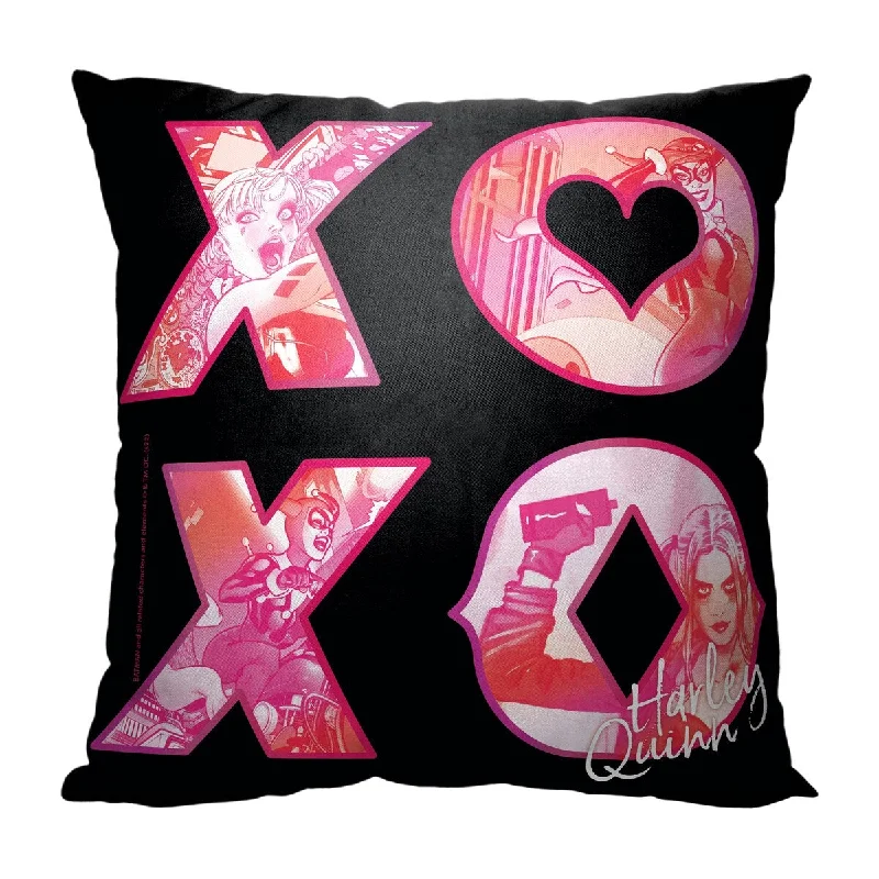 Warner Brothers DC Xoxo Harley 18 Inch Throw Pillow