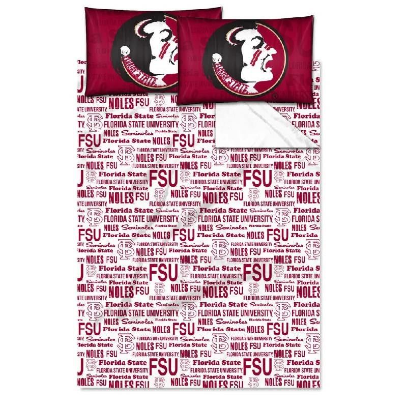 COL 821 Florida State 'Anthem' Full-size Sheet Set