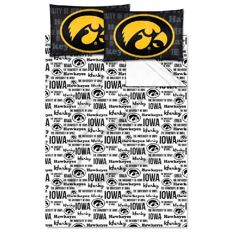 COL 821 Iowa 'Anthem' Full-size Sheet Set