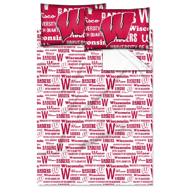 COL 821 Wisconsin 'Anthem' Full-size Sheet Set