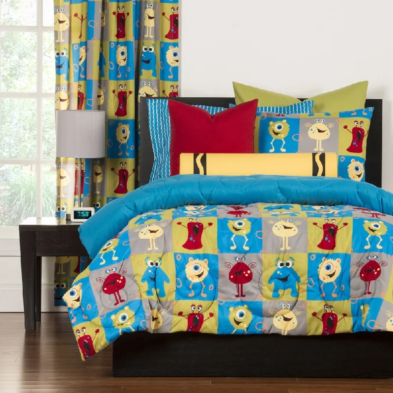 Crayola Monster Friends 3-piece Comforter Set