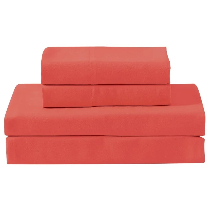 Kangol 4-piece Solid Sheet Set