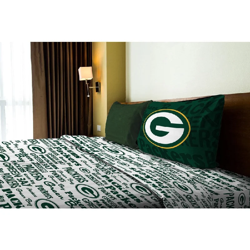 NFL 820 Packers Anthem Twin Sheet Set