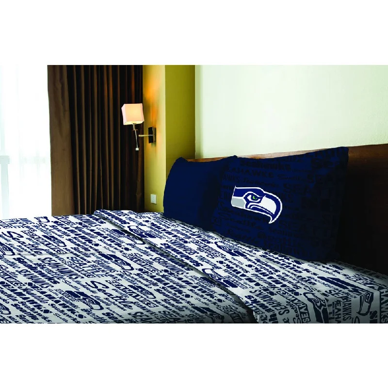 NFL 820 Seahawks Anthem Twin Sheet Set