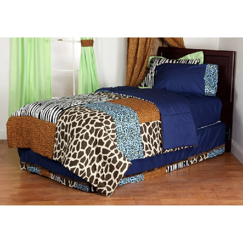 One Grace Place Jazzie Jungle Boy's Cotton Comforter