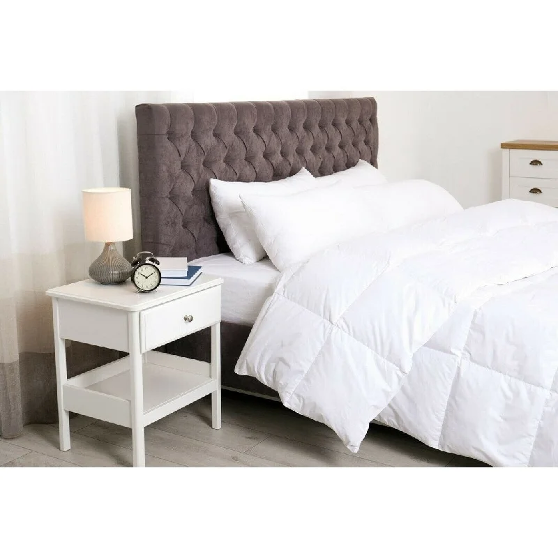 Super Soft Oversized Lightweight White Down Alternative Comforter All Season