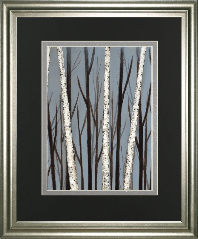 Birch Shadows By Eve - Dark Gray