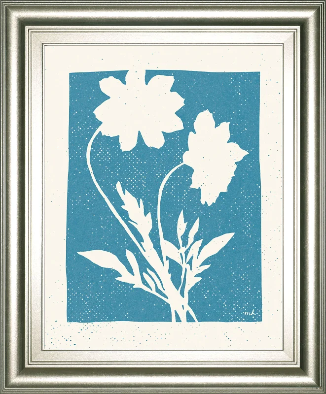 Joyful Spring I By Moira Hershey - Framed Print Wall Art - Pearl Silver