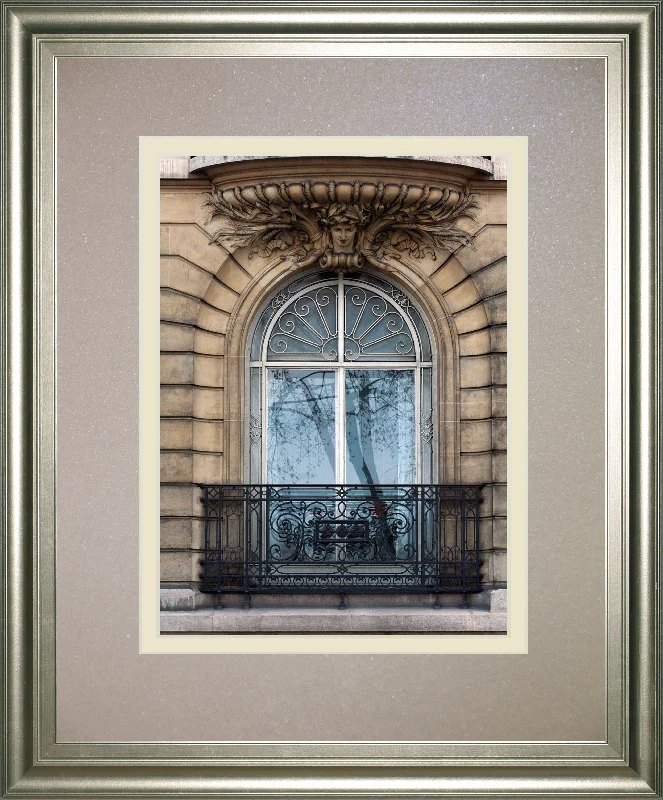 Rue De Paris I By Tony Koukos - Framed Print Wall Art - Beige