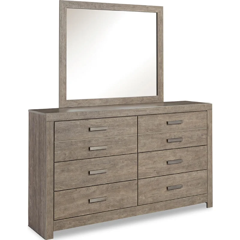 Culverbach Dresser and Mirror - Gray