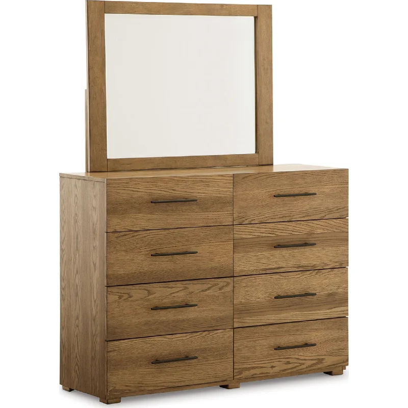 Dakmore Dresser and Mirror - Brown