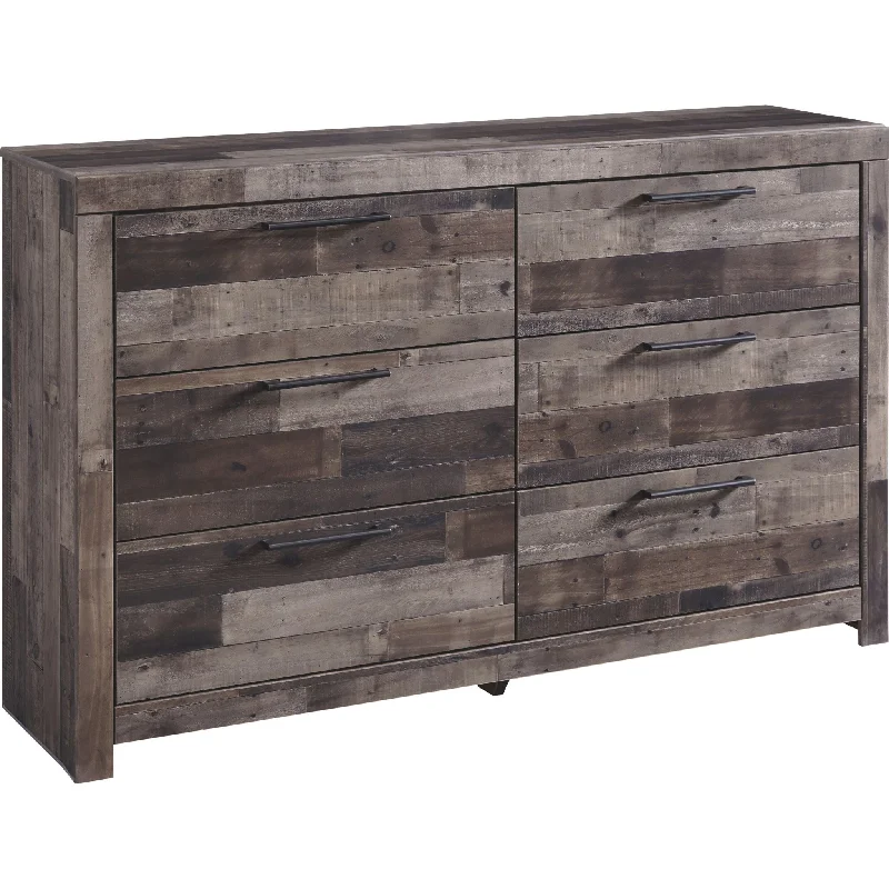 Derekson Dresser - Multi Gray