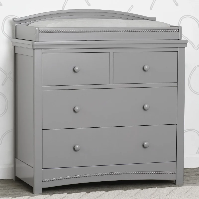 Emma 4 Drawer Dresser with Changing Top